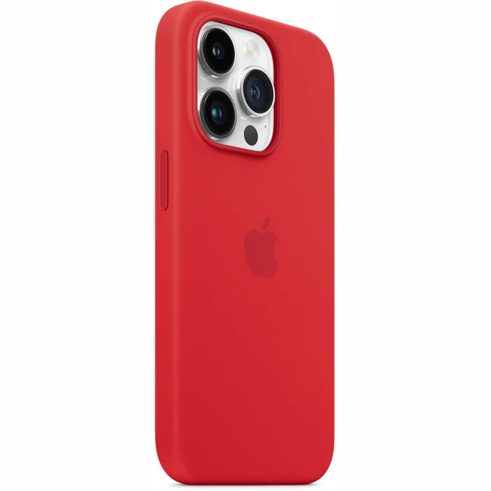 Apple iPhone 14 Pro Silicone Case with MagSafe - (PRODUCT) RED