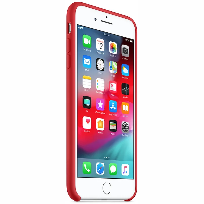 Aizsargapvalks Apple iPhone 8 Plus / 7 Plus Silicone Case - (PRODUCT)RED