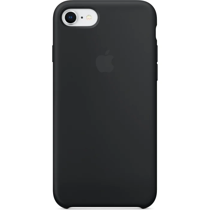 Apple iPhone 8 / 7 / SE Silicone Case - Black