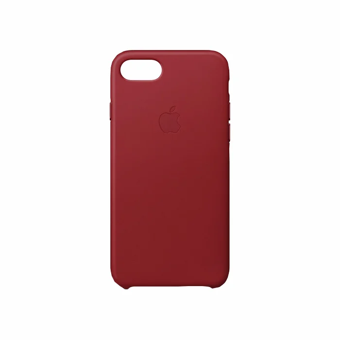 Apple iPhone 8 / 7 / SE Leather Case - Red