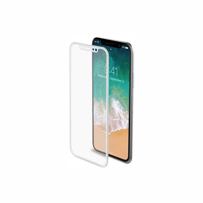 Apple iPhone X 3D Screen Glass by Celly White