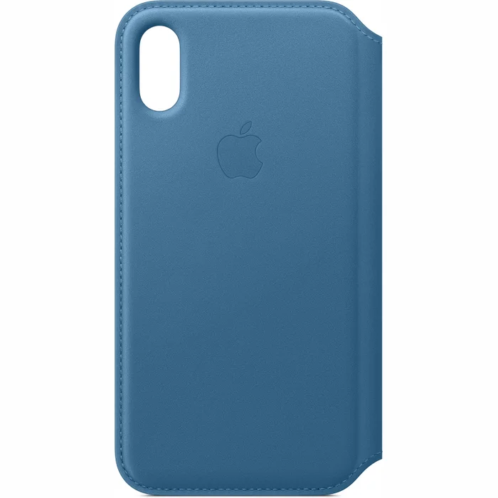 Apple iPhone XS Leather Folio - Cape Cod Blue