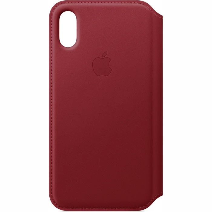 Apple iPhone XS Leather Folio - (PRODUCT)RED
