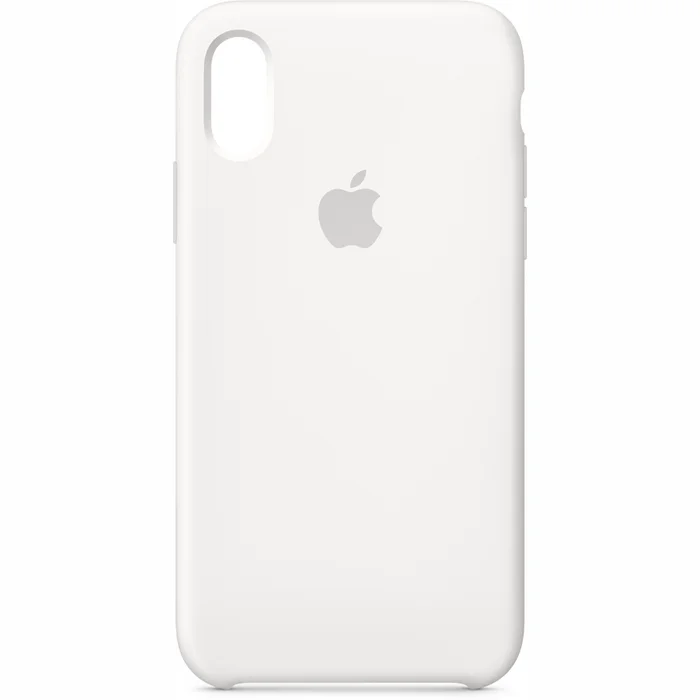 Apple iPhone XS Silicone Case - White