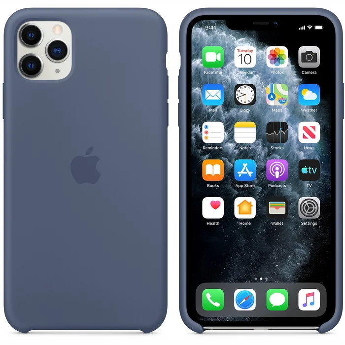 Apple iPhone 11 Pro Max Silicone Case - Alaskan Blue