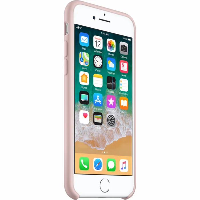 Apple iPhone 8 / 7 / SE Silicone Case - Pink Sand
