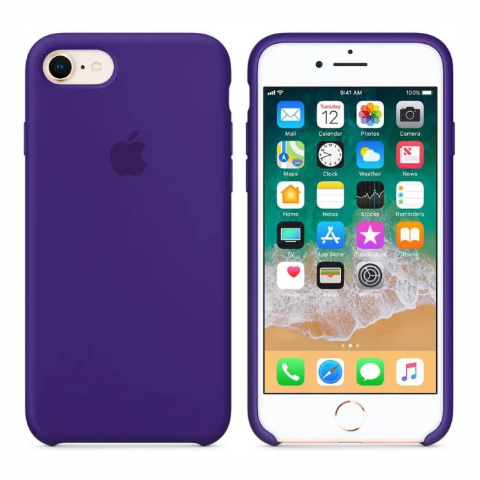 Apple iPhone 8 / 7 / SE Silicone Case - Ultra Violet