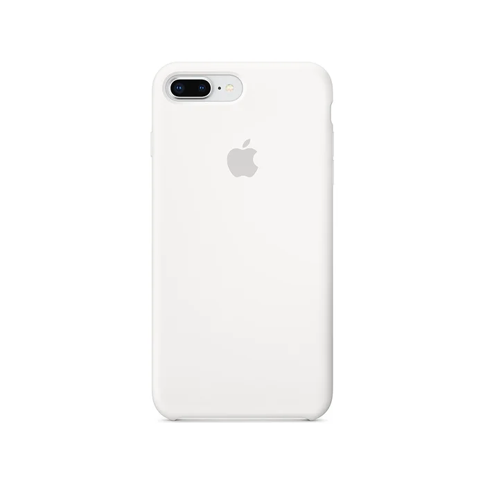 Aizsargapvalks Apple iPhone 8 Plus / 7 Plus Silicone Case - White