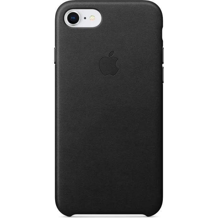 Apple iPhone 8 / 7 / SE Leather Case - Black