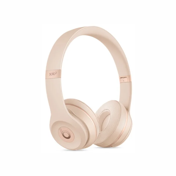 Austiņas Austiņas Apple Beats Solo3 Wireless Headphones - Matte Gold