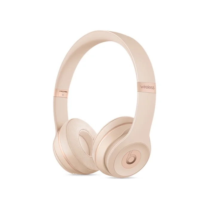 Austiņas Austiņas Apple Beats Solo3 Wireless Headphones - Matte Gold