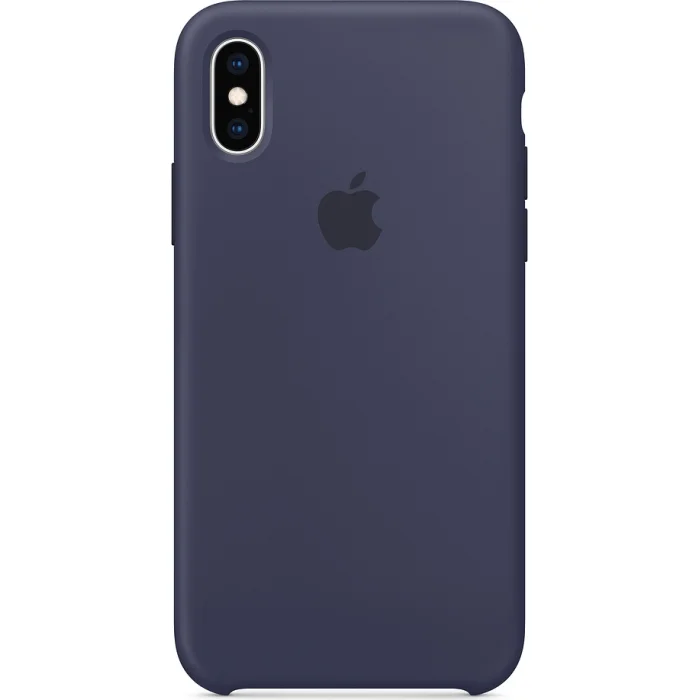 Apple iPhone XS Silicone Case - Midnight Blue