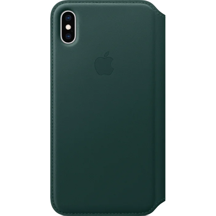 Apple iPhone XS Max Leather Folio - Forest Green