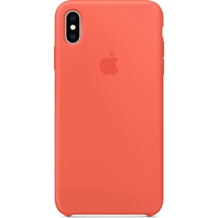 Apple iPhone XS Max Silicone Case - Nectarine