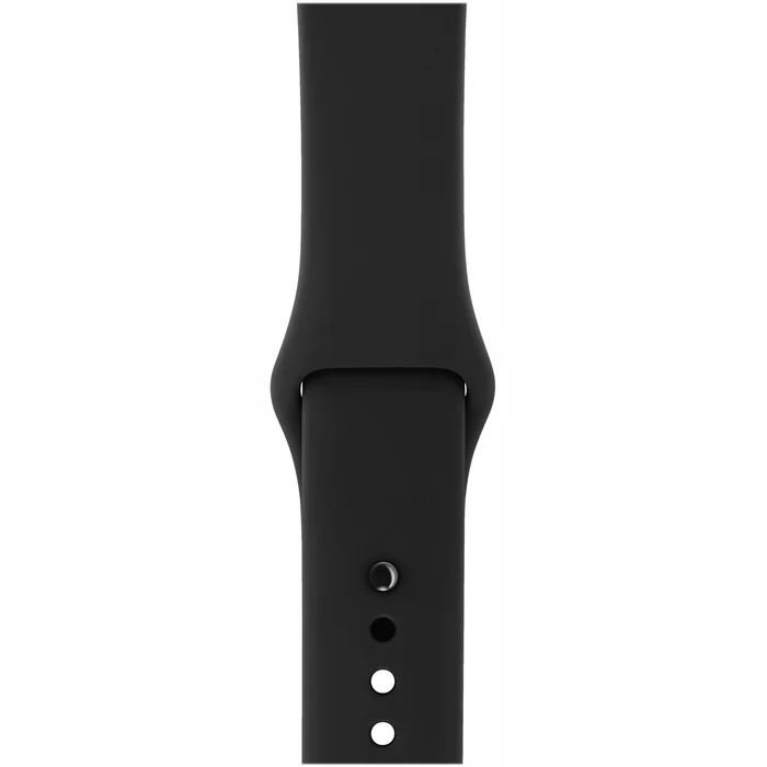 Viedpulkstenis Viedpulkstenis Apple Watch Series 3 (GPS) 38mm Space Gray Black Sport Band