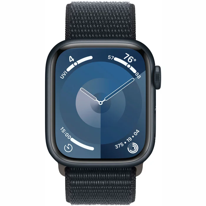 Apple Watch Series 9 GPS + Cellular 45mm Midnight Aluminium Case with Midnight Sport Loop