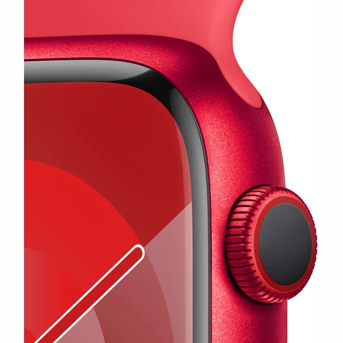 Viedpulkstenis Apple Watch Series 9 GPS + Cellular 45mm (PRODUCT)RED Aluminium Case with RED Sport Band - M/L