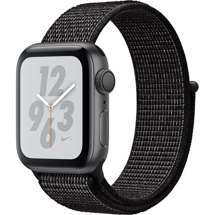 Viedpulkstenis Viedpulkstenis Apple Watch Nike+ Series 4 GPS, 40mm Space Grey Aluminium Case with Black Nike Sport Loop