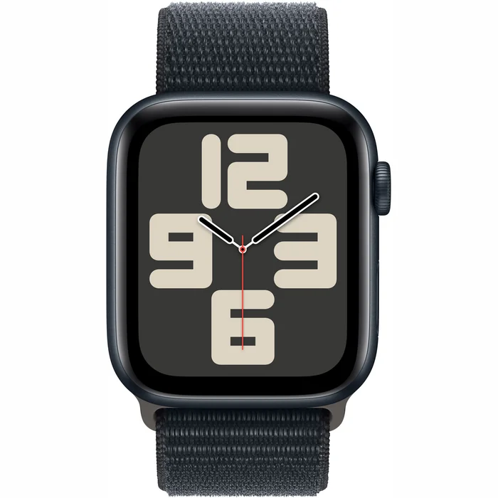 Viedpulkstenis Apple Watch SE 2023 GPS + Cellular 44mm Midnight Aluminium Case with Midnight Sport Loop