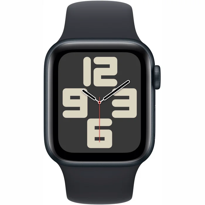 Apple Watch SE 2023 GPS 40mm Midnight Aluminium Case with Midnight Sport Band - S/M