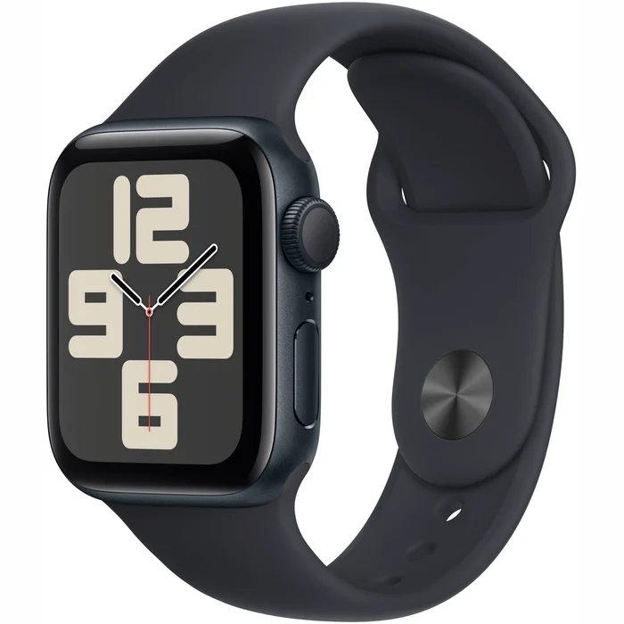 Apple Watch SE 2023 GPS 40mm Midnight Aluminium Case with Midnight Sport Band - S/M