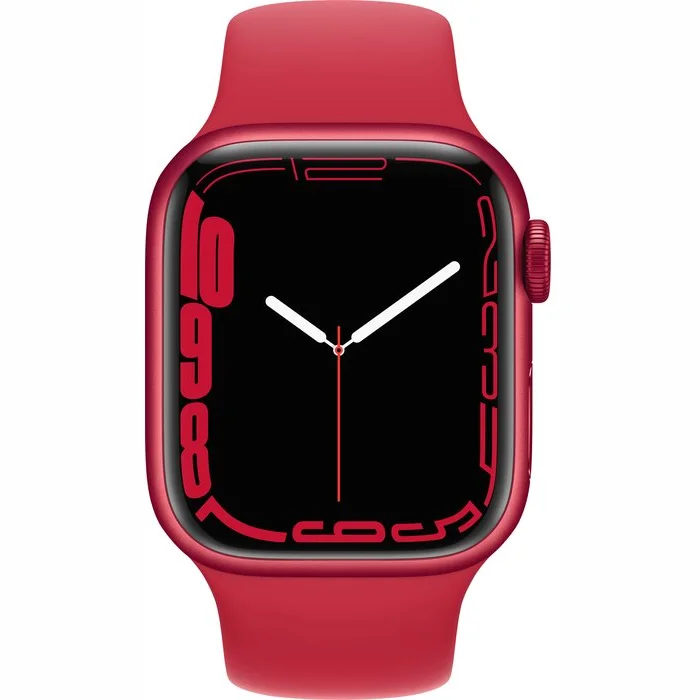 Viedpulkstenis Apple Watch Series 7 GPS + Cellular 41mm (PRODUCT)RED Aluminium Case with (PRODUCT)RED Sport Band