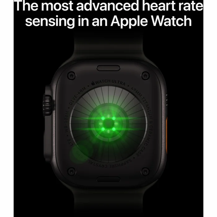 Apple Watch Ultra 4 GPS + Cellular 49mm Natural Titanium Case with Desert Alpine Loop - L