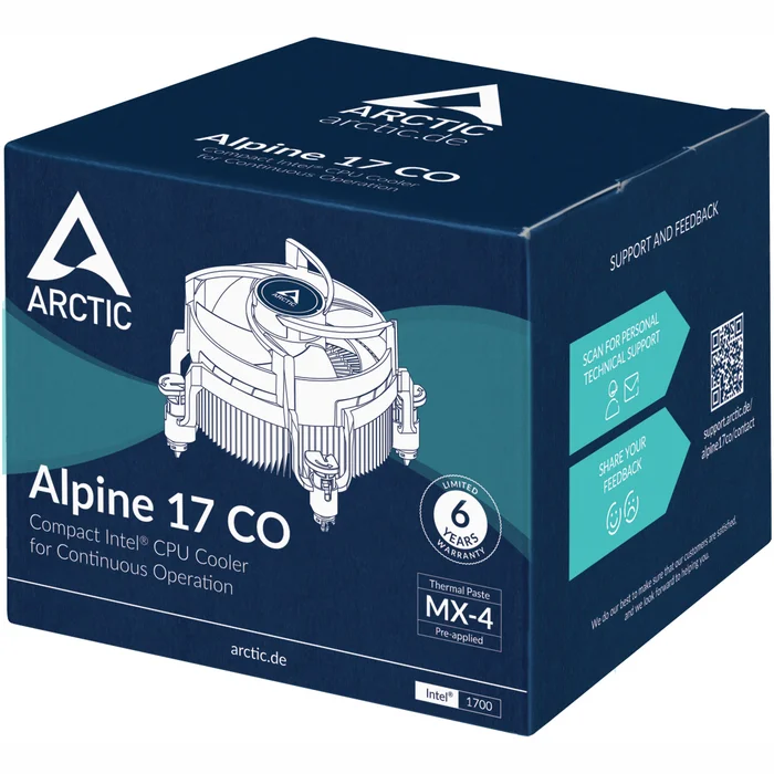 Dzesētāji Arctic Alpine 17 CO ACALP00041A