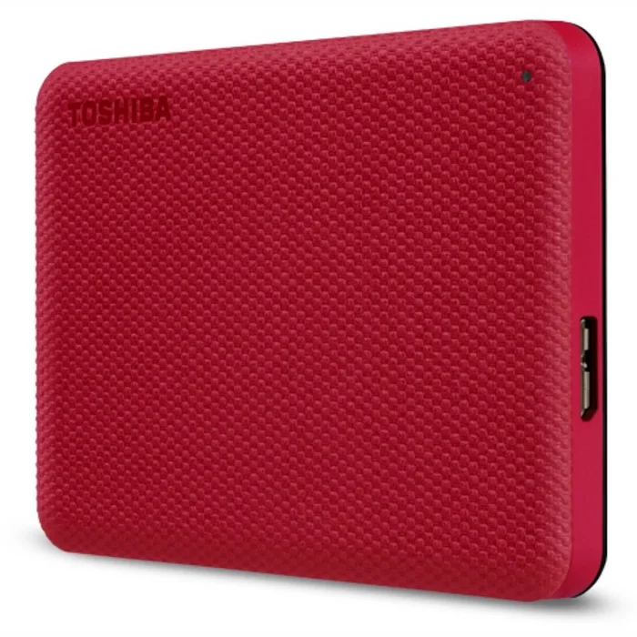 Ārējais cietais disks Toshiba Canvio Advance 4TB Red