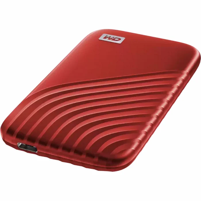 Ārējais cietais disks Western Digital My Passport SSD 500GB Red