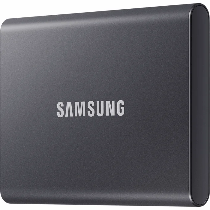 Ārējais cietais disks Samsung Portable SSD T7 USB 3.2 Gen 2 4TB Titan Gray