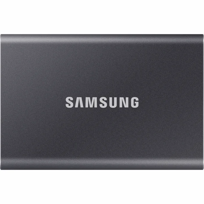 Ārējais cietais disks Samsung Portable SSD T7 USB 3.2 Gen 2 4TB Titan Gray