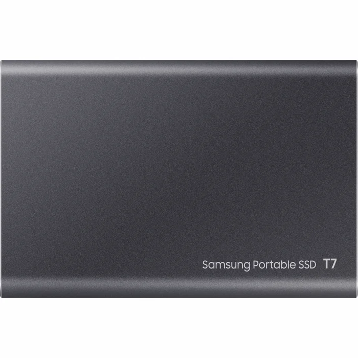 Ārējais cietais disks Samsung Portable SSD T7 USB 3.2 Gen 2 4TB Titan Gray