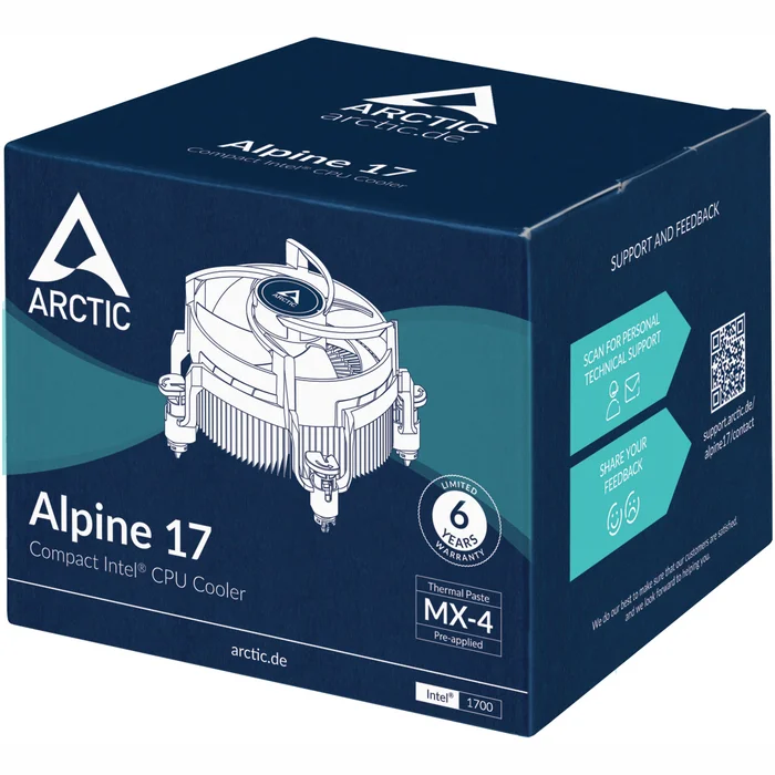 Datora dzesētājs Artic Alpine 17 ACALP00040A