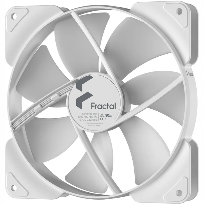 Datora dzesētājs Fractal Design Aspect 14 RGB White