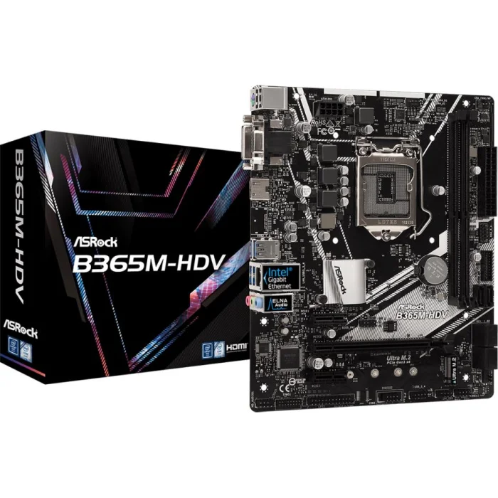 Mātesplates Asrock B365M HDV