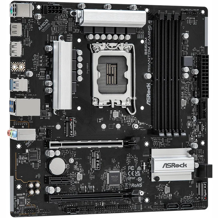 Mātesplate ASRock B660 Phantom Gaming 4