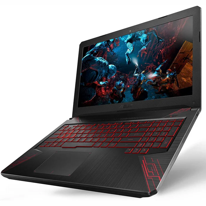 Portatīvais dators Portatīvais dators Asus TUF Gaming FX504GD-E4083 Black/Red 15.6"
