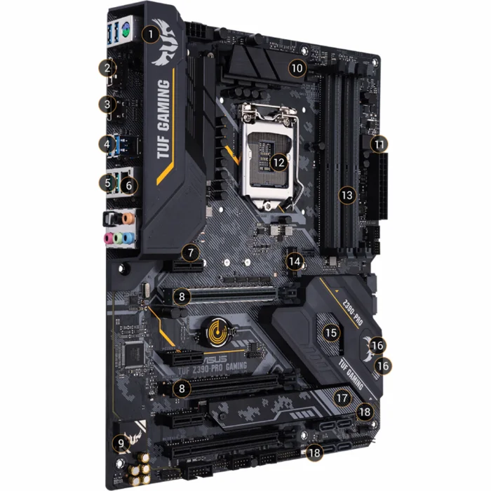 Mātesplates Asus TUF Z390-PRO GAMING