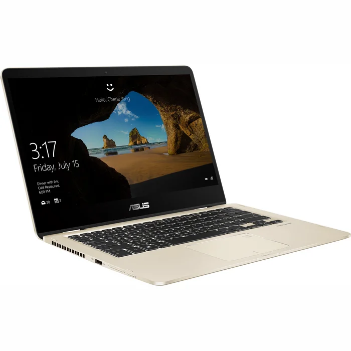 Portatīvais dators Asus Zenbook Flip UX461UA, Icicle Gold, 14"