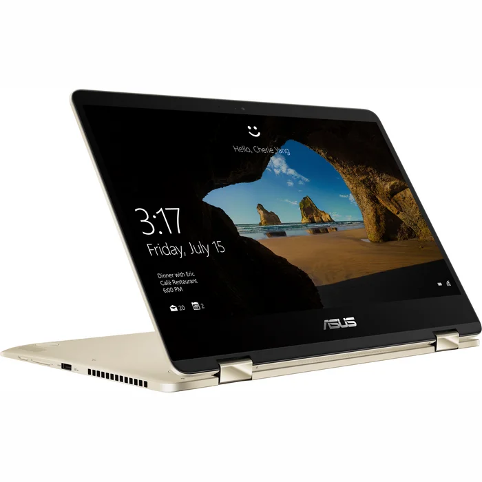 Portatīvais dators Asus Zenbook Flip UX461UA, Icicle Gold, 14"