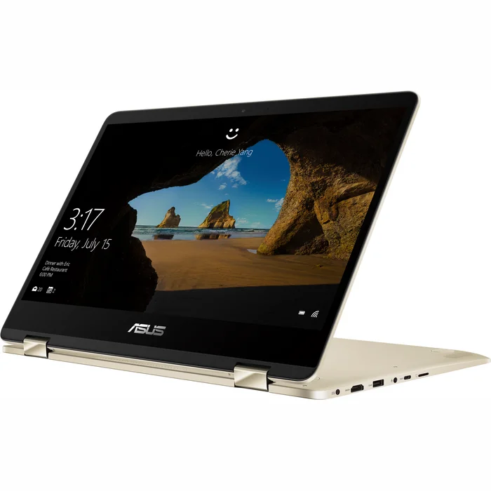 Portatīvais dators Asus Zenbook Flip UX461UA, Icicle Gold, 14"