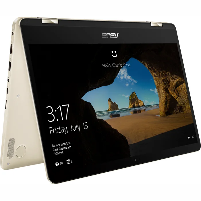 Portatīvais dators Asus Zenbook Flip UX461UA, Icicle Gold, 14"
