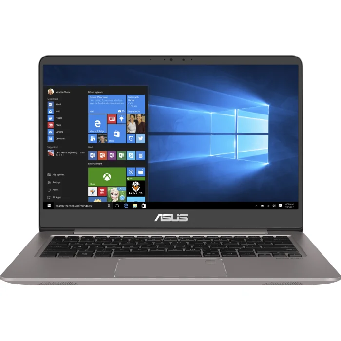Portatīvais dators Portatīvais dators Asus ZenBook UX410UA-GV151T Grey, 14.0"
