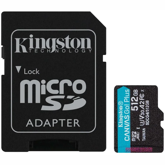 Kingston Canvas Go 512GB microSDXC