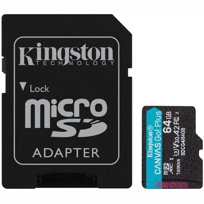 Kingston Canvas Go 64GB microSDXC