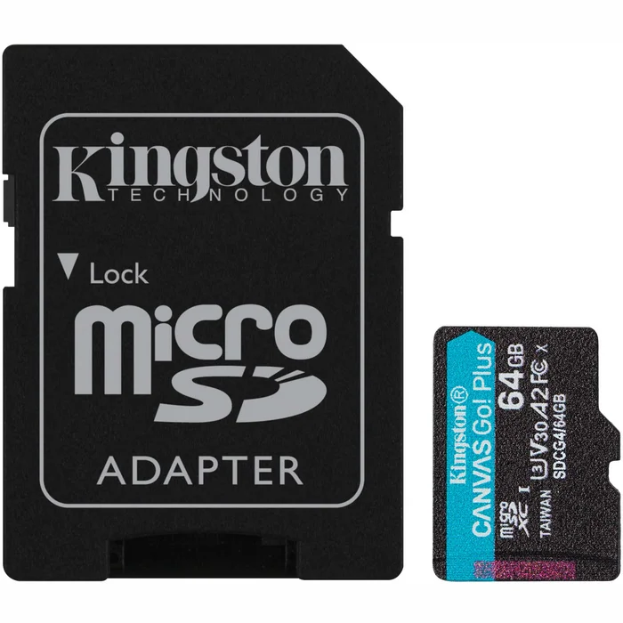 Kingston Canvas Go 64GB microSDXC