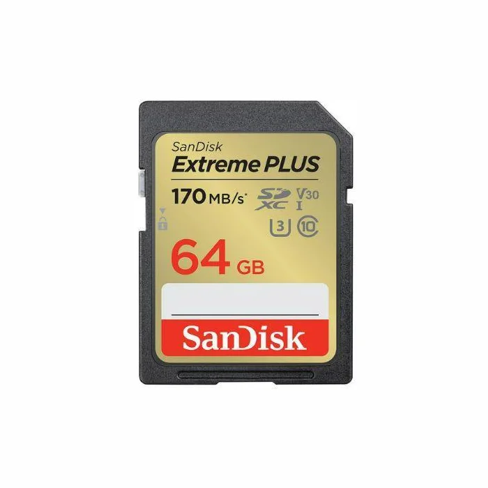 SanDisk Extreme PLUS SDXC 64GB