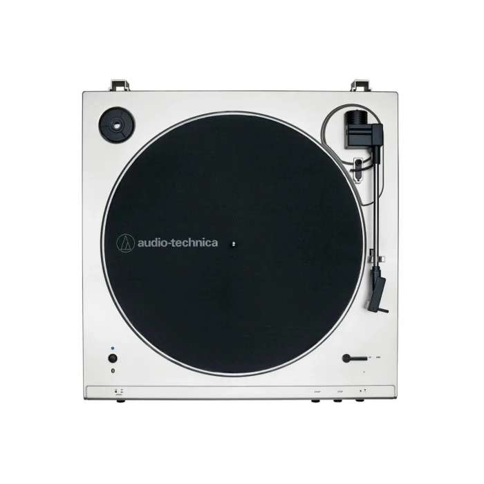 Vinila plašu atskaņotājs Audio-Technica AT-LP60XBT White