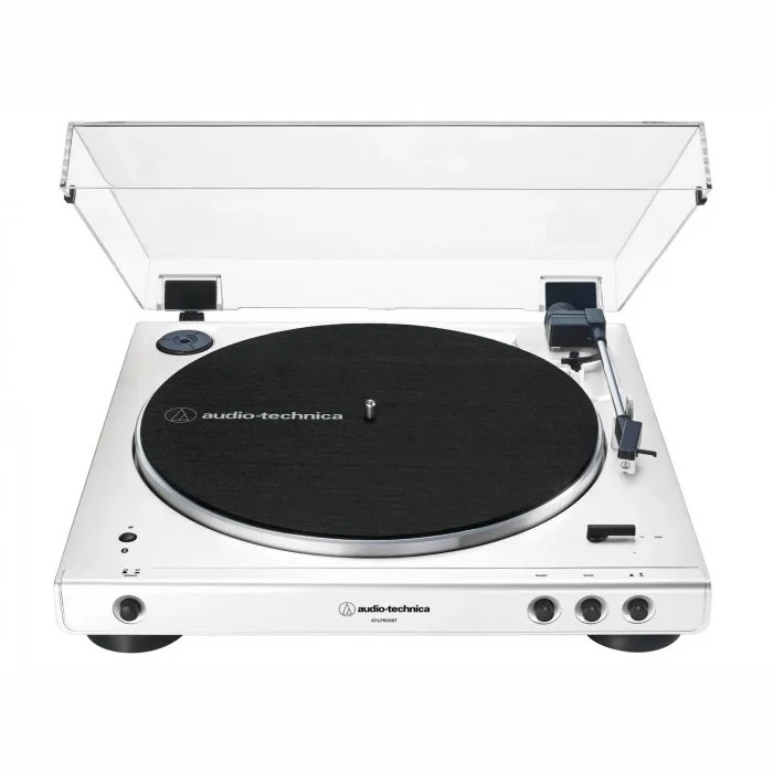 Vinila plašu atskaņotājs Audio-Technica AT-LP60XBT White